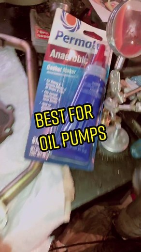 Seal it! #Anaerobic #Gasket #Maker #HowTo #Engine #Oil #Pump #Assembly #Diy #Mechanic #monkeywrenching #Theabomination #flipflopsandriceblocks ￼