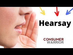 How To Win A Debt Collection Lawsuit by Objecting to Hearsay!