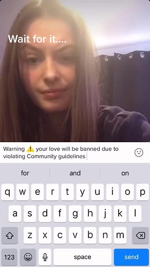 System notifications on TikTok