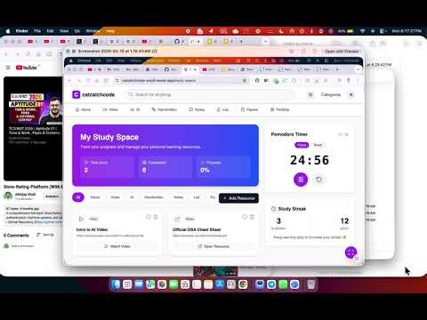 CatCatchCode – Full Stack EdTech Platform | React 19 + Node + MongoDB | Complete Learning System