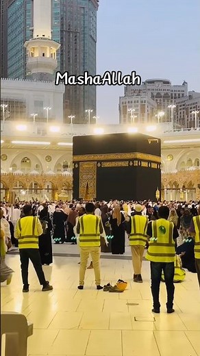 Beautiful View of Kaaba Makkah 🕋 | Peaceful Islamic Vibes