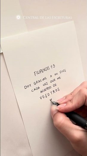 ¿Por qué oras por otra persona? ✨Filipenses 1:3✨