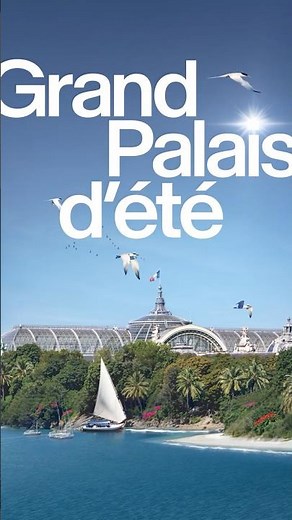 ⛱️ Au Grand Palais, l’été commence dès le 2 juin !
