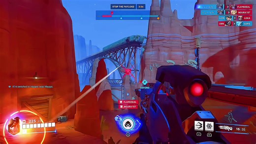 Overwatch 2 Widowmaker Gameplay Highlights