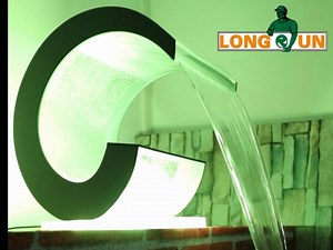 Watch Colorful Pond Waterfall Spillway on Amazon Live