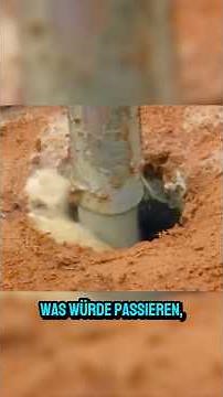Sie schütten Beton in den Ameisenbau 😨