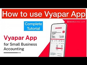 How to Use Vyapar App