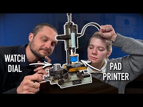Pad Printing Titanium Dials | Watchmaker's Shop: Dial Making Series (Part 3)