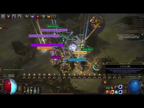 POE 3.26 - Chains of Command - +140M DPS Blight Ravaged AFK