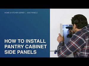Kitchen | How to Install Pantry Cabinet Side Panels