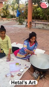 8.1M views · 68K reactions | Made a dress using easy tie & dye colours - memorable gift #diy #fashion #latestfashion | Hetal's Art | Facebook