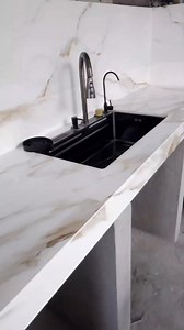 74K views · 233 reactions | Wow  Project done ✅ Kitchen tiles Calacata tiles design ☺️ With undermount sink #fbreels2025ツ #buhaycontractor #rcmworks #fyp #tiles #tiledesign | Ryan Cojetea Monteron | Facebook