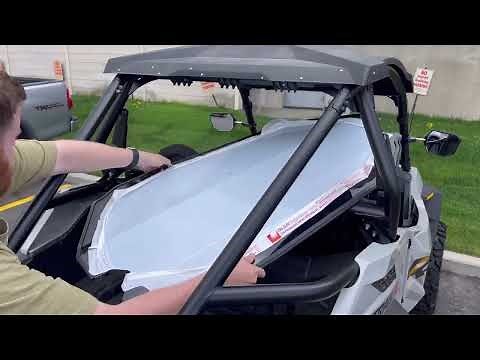 Polaris RZR Trail, Trail S Rear Window Installation