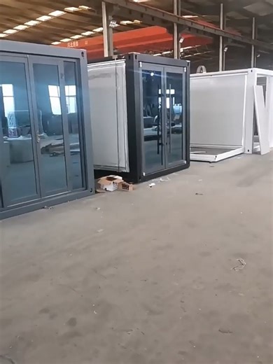 Watch foldable container house installation on Amazon Live