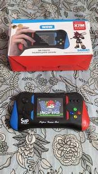 500 In 1 Retro Mini Portable Game Console For Kids Review #shorts