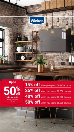 Start the journey to your dream kitchen today 🍽️ | Wickes
