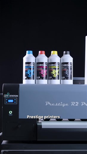 Most people focus on the printer. Some focus on the ink. But print quality is the result of the *entire system* working together. Prestige printers. Color Prime Chroma inks. Quick Glide film. When everything is designed to work together, the final step—the peel—just works. Consistent. Clean. Instant. #dtfstation #colorprime #directtofilm