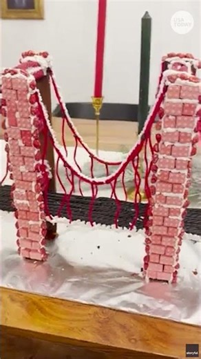 See impressive and unique gingerbread house designs from family contest