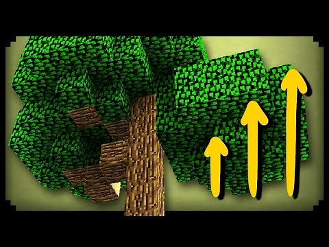 ✔ Minecraft: How to Grow Big Trees
