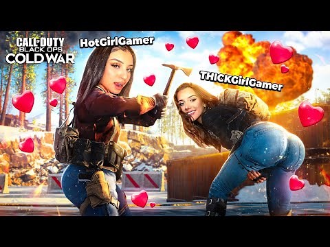 when GIRLS make it HOT in COD LOBBIES