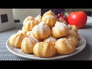 How to make PROFITEROLES recipe // Homemade profiteroles