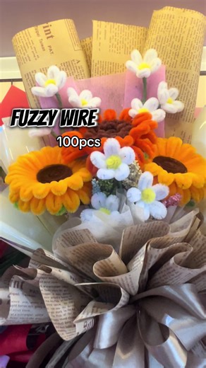 Create Stunning DIY Flowers with Fuzzy Wire