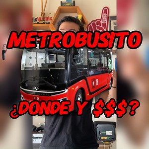 Metrobusito CDMX... ¿Dónde y cuánto cuesta tomarlo? #CDMX #Metrobus #trend | El Universal Autopistas | Facebook