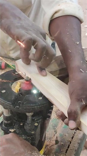 Perfect Wood Edging 🪚 #Woodworking #Craftsmanship #DIY #Carpentry #WoodDesign#likesforlike