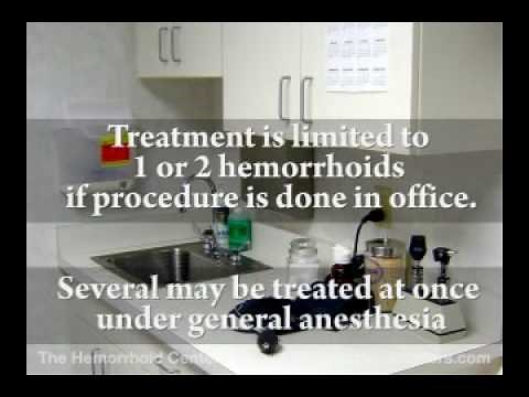 Rubber Band Ligation Treatment - The Hemorrhoid Centers