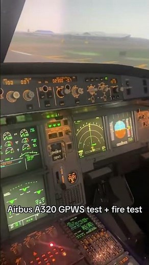 A320 GPWS and Fire Test