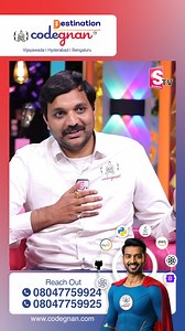 🚀 Level Up Your IT Skills with Codegnan! 🚀 💡 Want to land a high-paying tech job? We’ve got you covered! 🔹 Expert Mentors & Hands-on Training 🔹 4000 Students Successfully Placed 🔹 Industry-Ready Courses: Python, Java Full Stack, Software Testing & More! 🔹 Flexible Learning Placement Assistance 📍 Join Us in: Vijayawada | Bengaluru | Hyderabad 📞 Call Us: 📌 Vijayawada - 08047759925 📌 Bengaluru - 08047759924 📌 Hyderabad - 08047759924 💬 DM us now to get started! 👉 https://wa.me/91996618