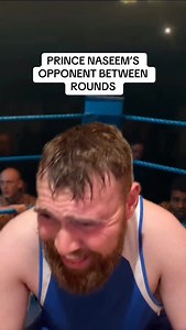 Prince Naseem’s opponent between rounds | Pat Smith