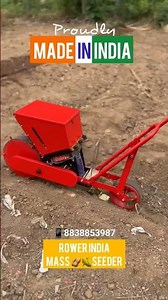 Groundnut, Corn and Cotton Seeder Machine from RoWeR INDIA - Call 8838853987 #agriculture #groudnut