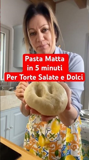 Pasta Matta in 5 minuti PerTorte Salate e Dolci #shorts #tortasalata #dolci