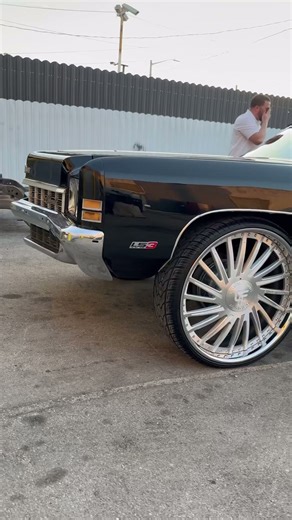 Black 72 Chevy on 26's by BlueMagicBuilt