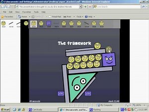 Super Stacker 2 Level 21 The Framework - Bonus Mode