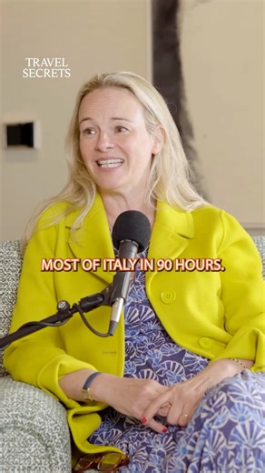 Travel Secrets The Podcast on Instagram: "You'll never believe how Emily FitzRoy showed the Succession team all of Italy in just 90 hours... and during COVID no less! In this fabulous clip, Emily shares how she and the crew raced from Rome to Tuscany to Lake Como in separate minivans, looking exactly like a scene from the show itself. It perfectly captures Emily's ability to open doors and create magic even in the most challenging circumstances. For my full conversation with the brilliant Italy 