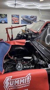🔥🔥🔥 My new engine is making a weird sound 😝 #chevyrunsdeep #droppedtrucks #slammedtrucks #c10trucks | 713 BilletBoy