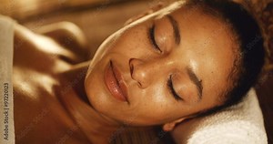 Woman Relaxing In A Spa Situation