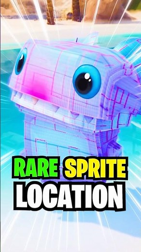 EVERY *RARE* Sprite Location added Today in Fortnite Update!
