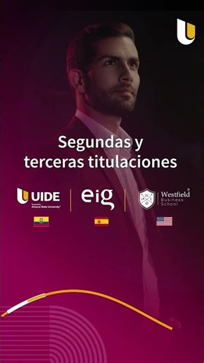 Estudia tu maestría en la UIDE