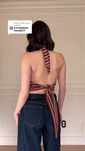 Beginner-Friendly Halter Tie Top Sewing Tutorial