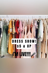 DRESS SHOW👗& MY VERY FIRST LIVE!🎤
