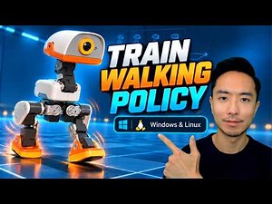 Microduck — Getting Started Training a Walking RL PPO Policy with Mjlab on Windows or Linux