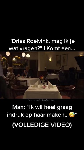 Komt een man bij de dokter 👀 (Volledige video)✨ #Komteenmanbijdedokter #Dries #Roelvink #Grapje #Lachen #Humor #Grap #Nederland #Sbs6 #Programmastv #Voorjou | Tv-programma’s