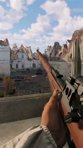 WW2 Sniping Gamplay (Stalinhgrad battle)