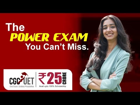 CGCUET 2025 | One Exam. One Chance. One Future at CGC University Mohali