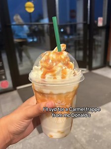 Carmel Frappe Cravings from McDonald's
