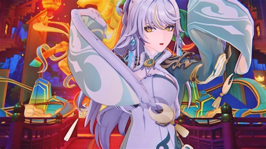 【Genshin Impact MMD ⧸ 4K 60p】 Zibai ALIEN [jROjJiNnStE]