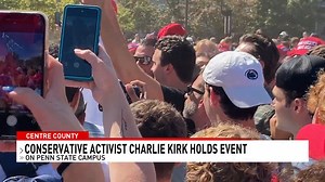 Political activist Charlie Kirk visits PSU; event cut short due to campus audio policy